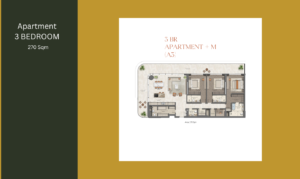 Floor plan of The Arthouse, Saadiyat Island, showcasing 1-3 bedroom apartments and two exclusive 5-bedroom duplex sky villas for rent and sale by NAS Luxury Real Estate, Abu Dhabi