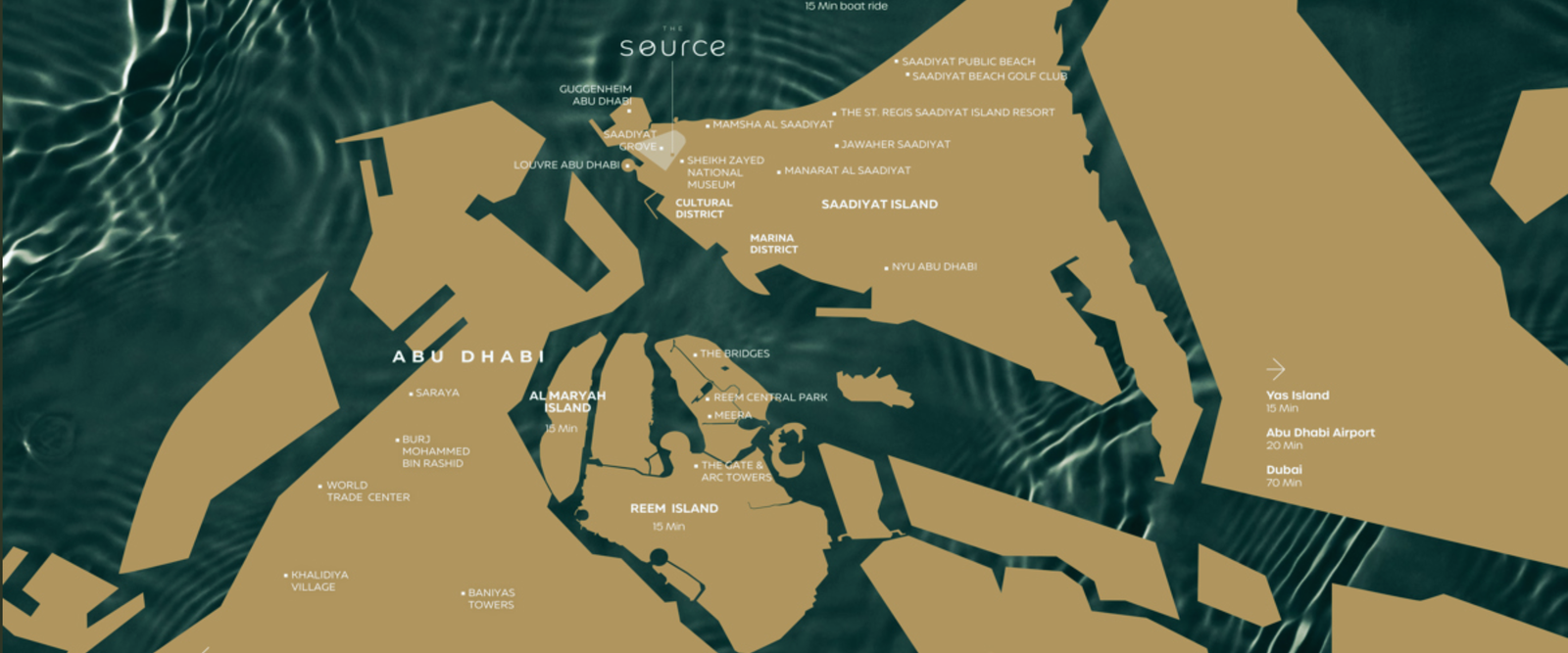 Master plan of The Source Terraces, Saadiyat island by Aldar - Google Search