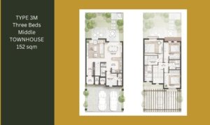 Floor plan of Carmona at Bloom Living Zayed City Abu Dhabi