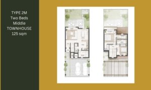 Floor plan of Carmona at Bloom Living Zayed City Abu Dhabi