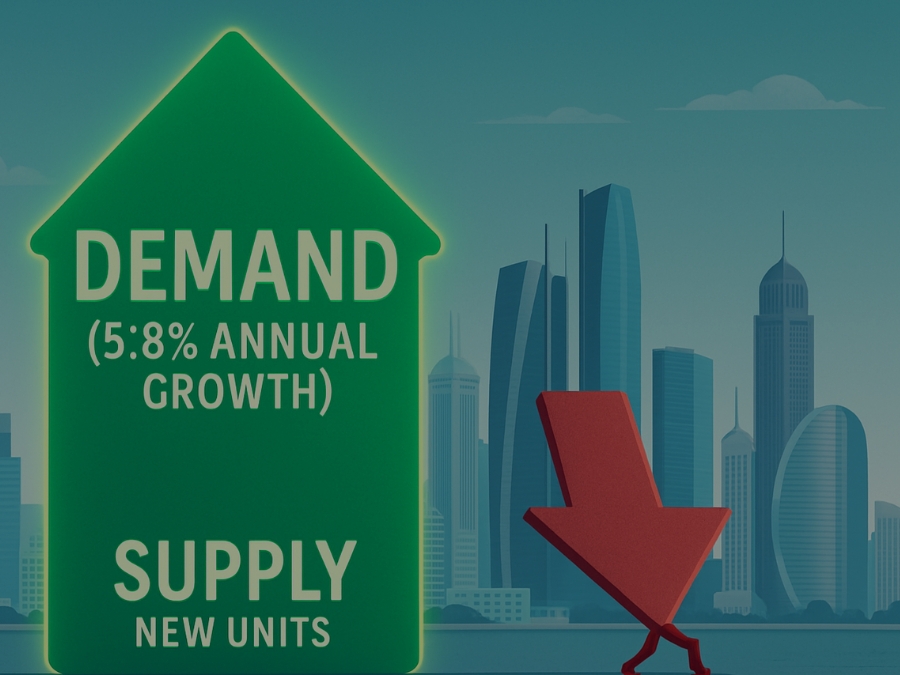 Дисбаланс спроса и предложения в Абу-Даби
