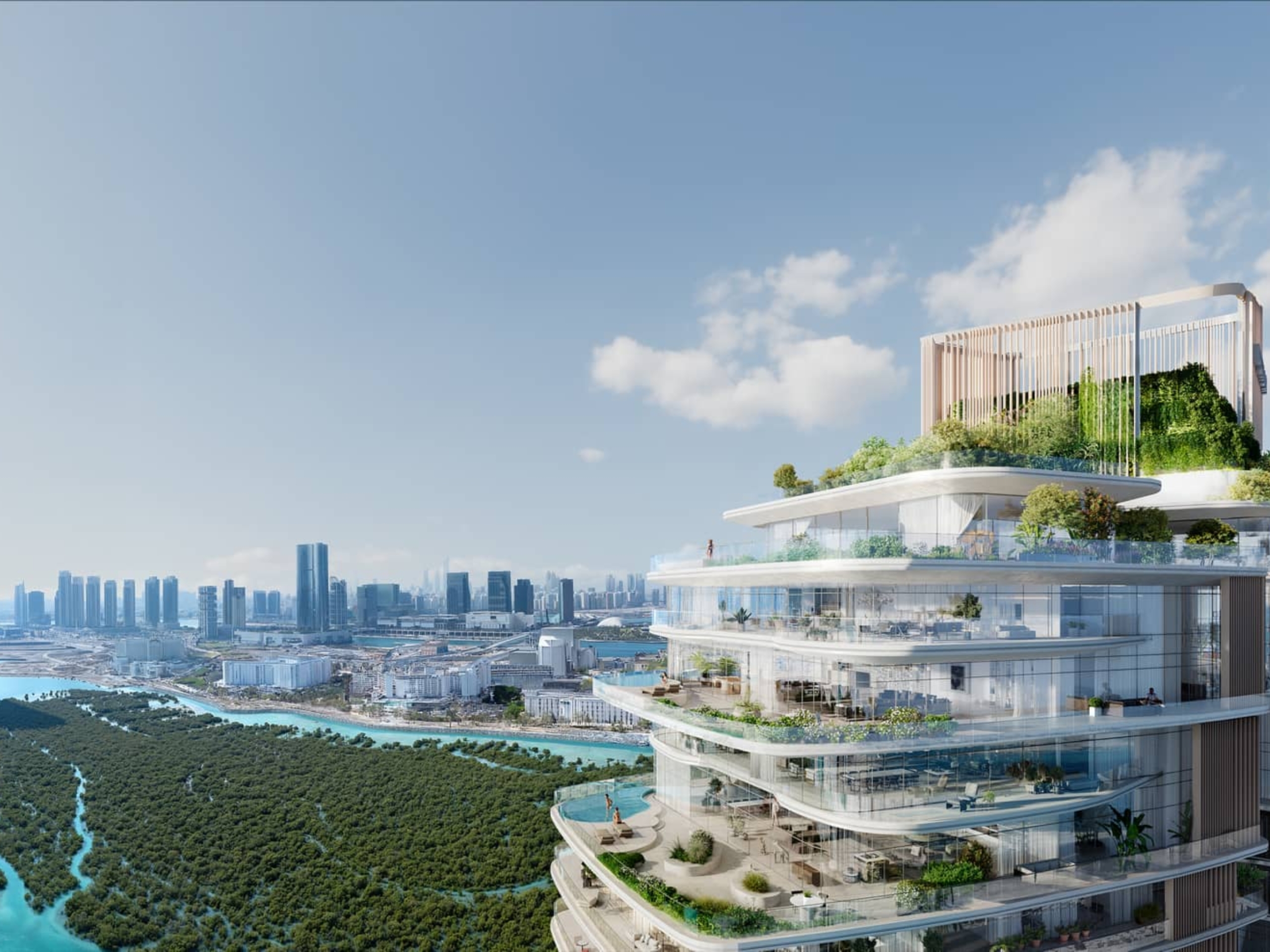luxury sky villas Abu Dhabi 2026