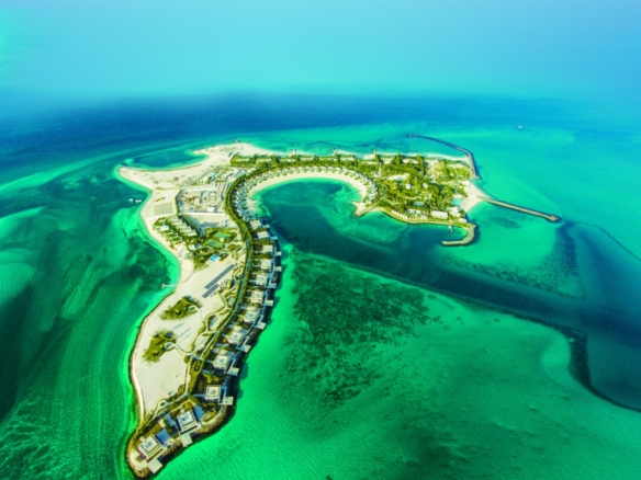Private island living Abu Dhabi