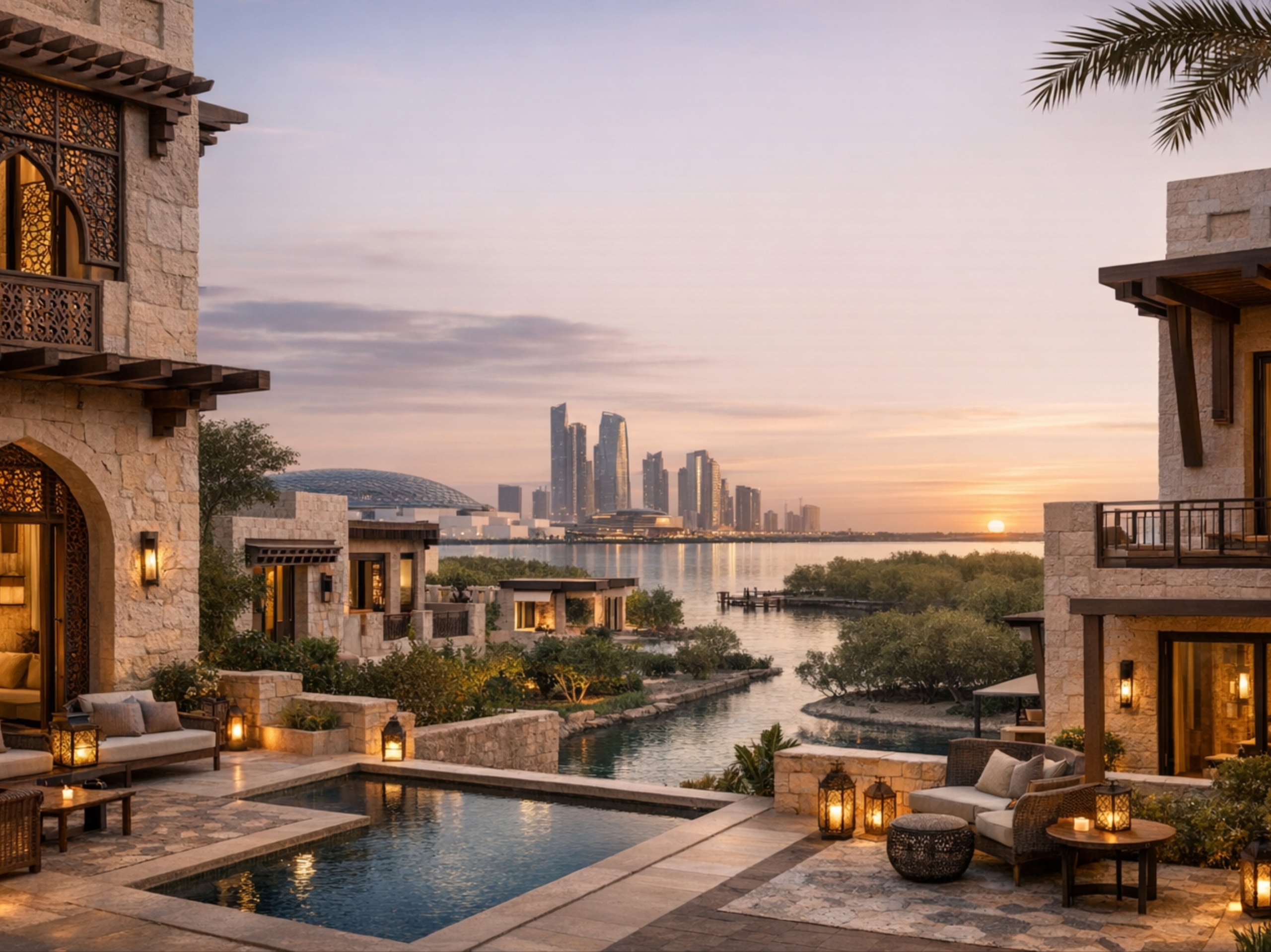 Кустарный урбанизм в Абу-Даби