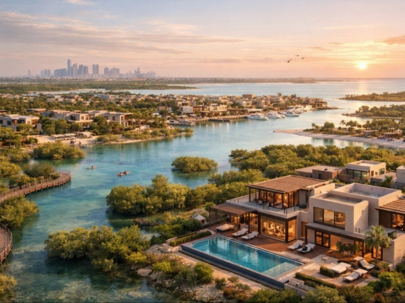 Jubail Island luxury villas 2026