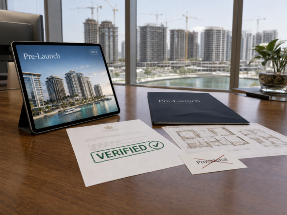 Abu Dhabi pre-launch property