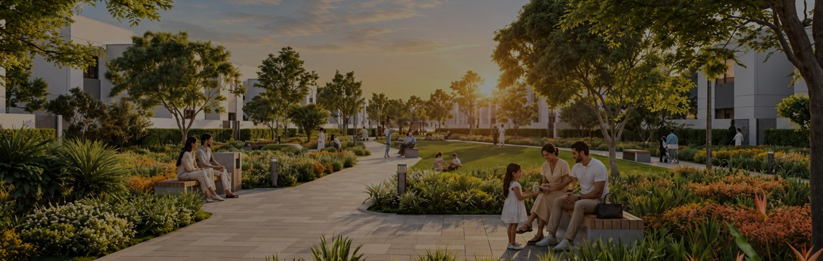 Al Ghadeer Parks view
