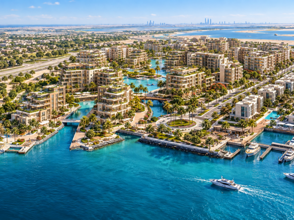 The Wadi Abu Dhabi luxury waterfront community near Yas Island