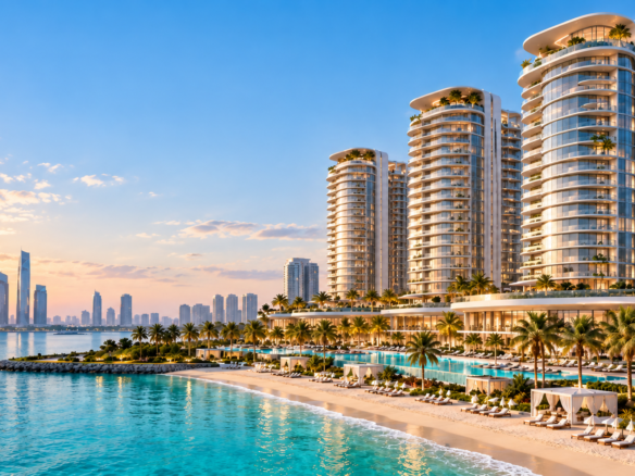 Bab Al Qasr Beach Resort Residence 77 brings furnished beachfront homes and resort living to Al Reem Island.