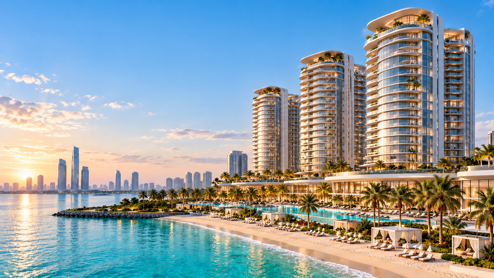 Bab Al Qasr Beach Resort Residence 77 brings furnished beachfront homes and resort living to Al Reem Island.